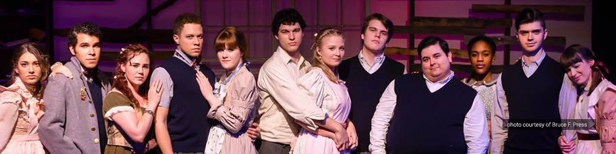The cast of Spring Awakening, a Red Branch Theatre production (photo courtesy of Bruce F. Press
