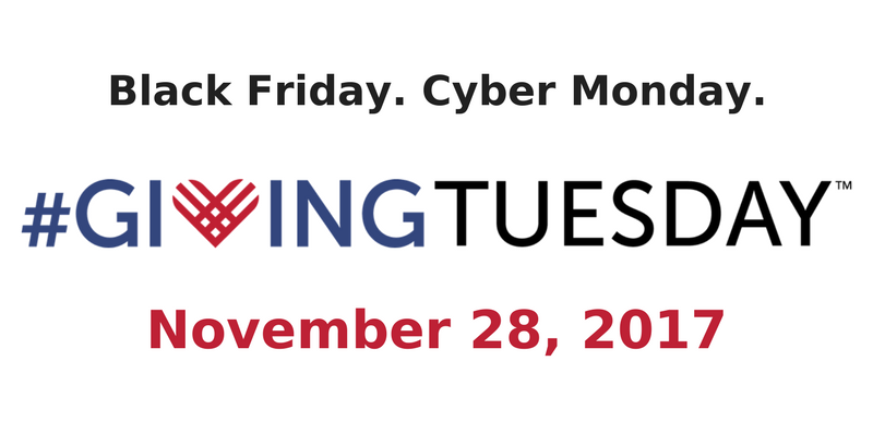 Giving Tuesday, November 28, 2017