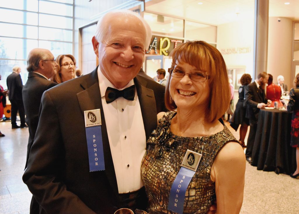 Kenneth and Elizabeth Lundeen at the 2018 Celebration of the Arts (HCAC photo)
