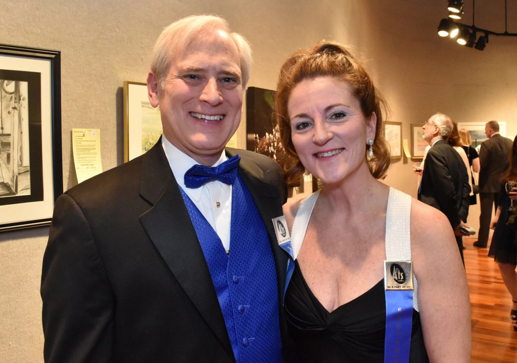 Max Crownover and Robin Hollliday at the 2018 Celebration of the Arts (HCAC photo)