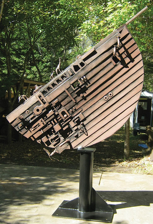 Ark, by Charles Pilkey, will be installed at The Arc of Howard County (photo courtesy of the artist)
