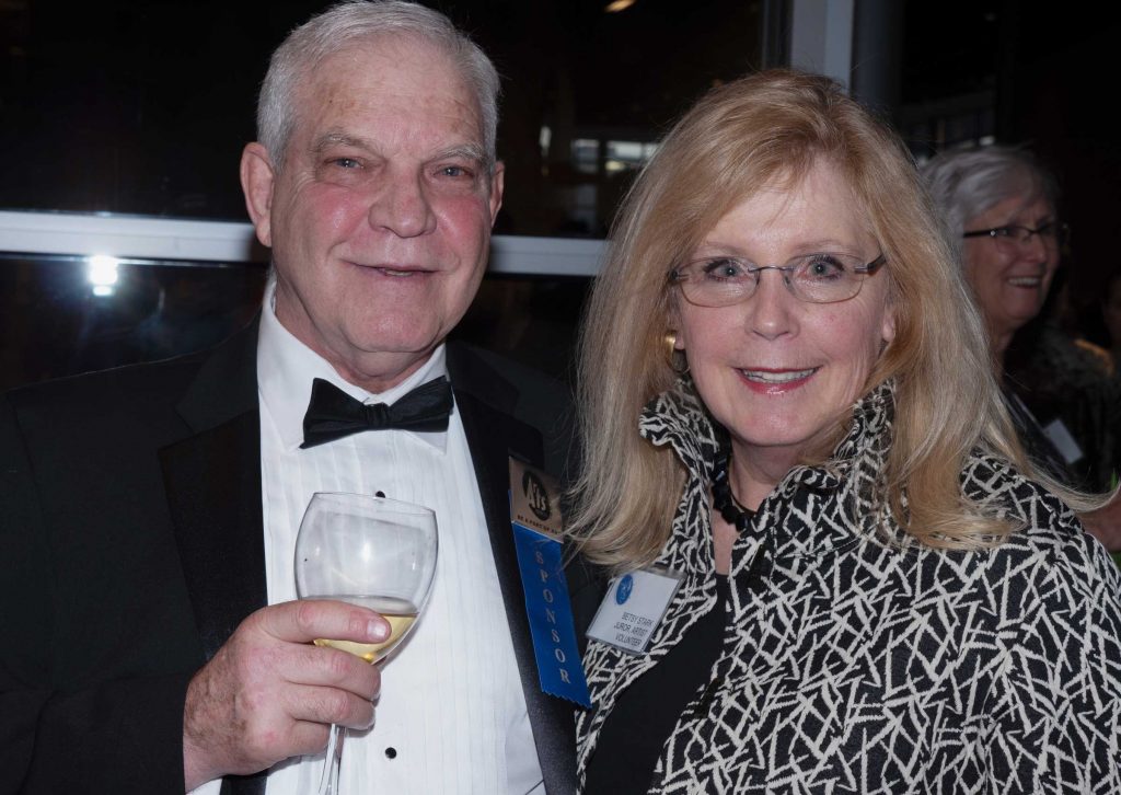 Paul Biederman and Betsy Stark at the 2019 Celebration of the Arts (Photo: John Wisor)