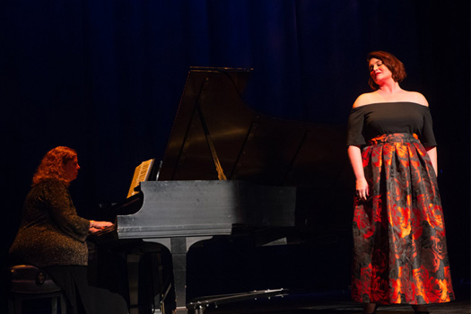2019 Rising Star finalist Kate Jackman performs at the Celebration of the Arts gala (photo by John Wisor)