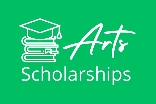 Arts Scholarships graphic 2023