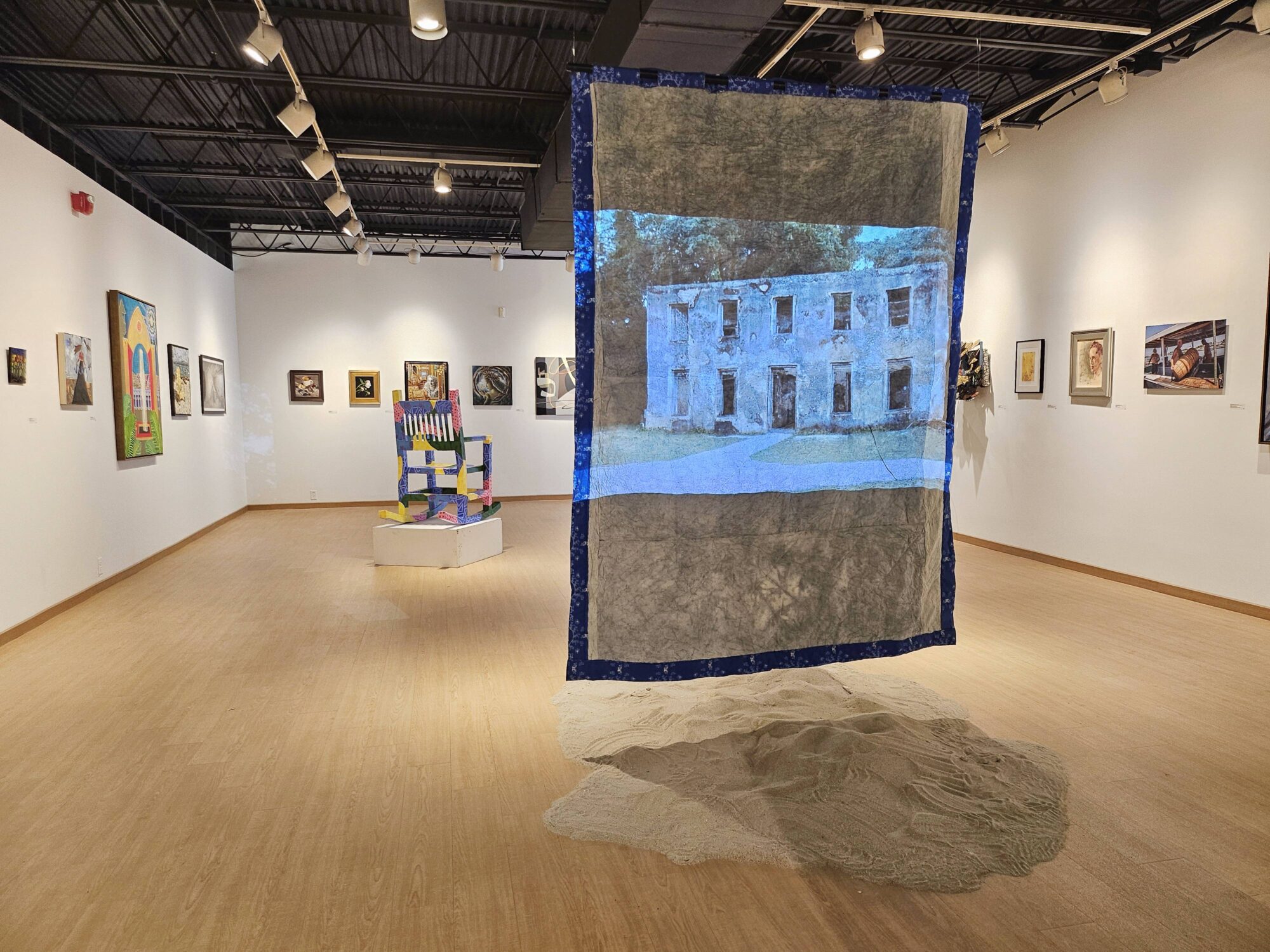 Art Maryland 2024 gallery installation