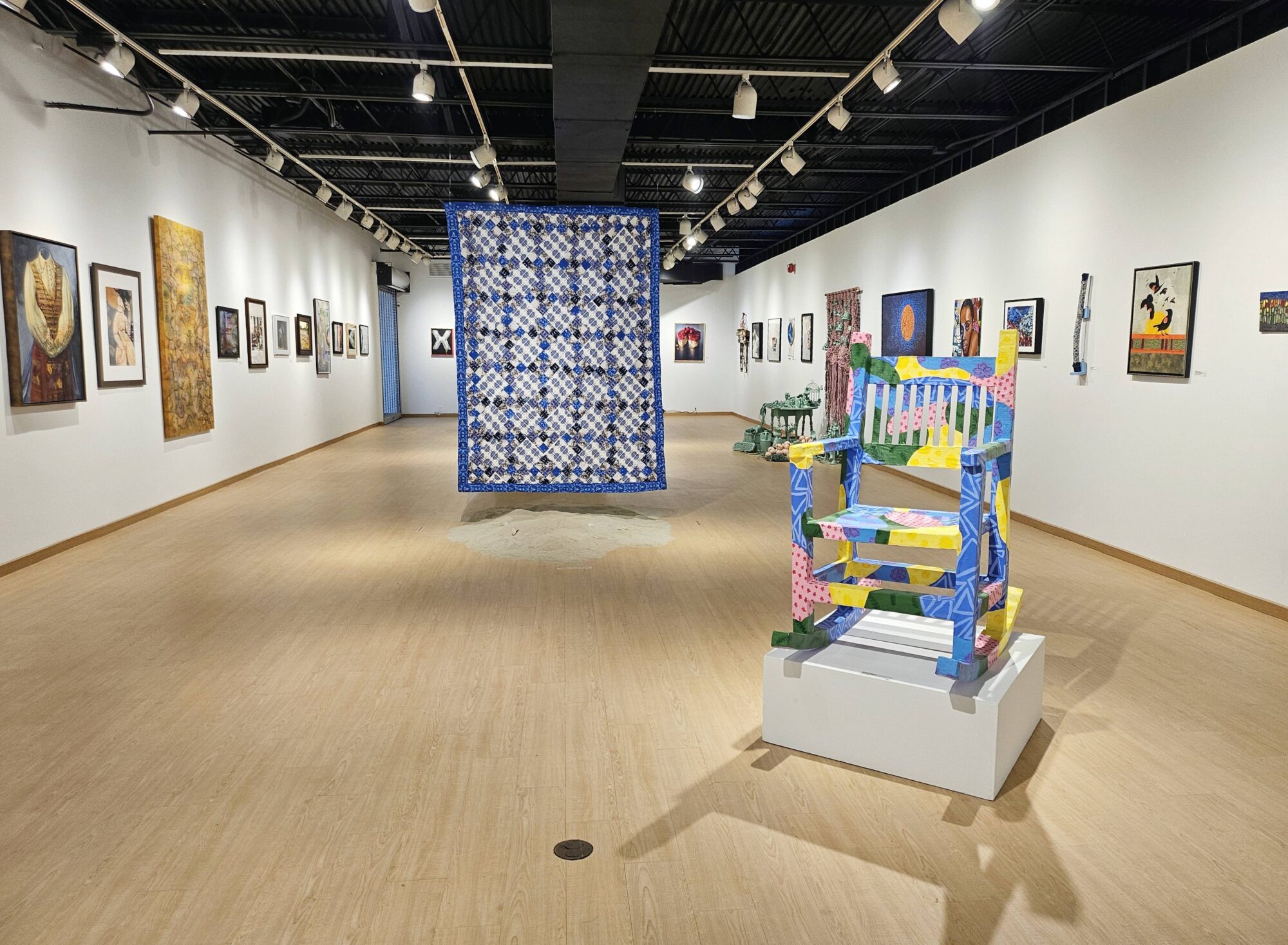 Art Maryland 2024 gallery installation