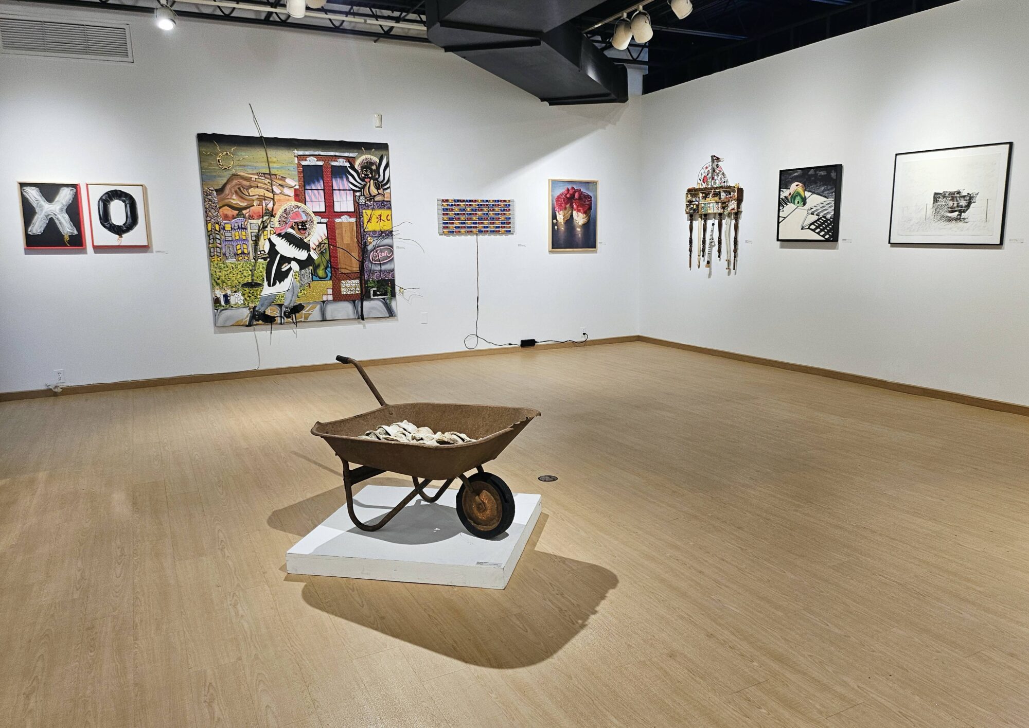 Art Maryland 2024 gallery installation