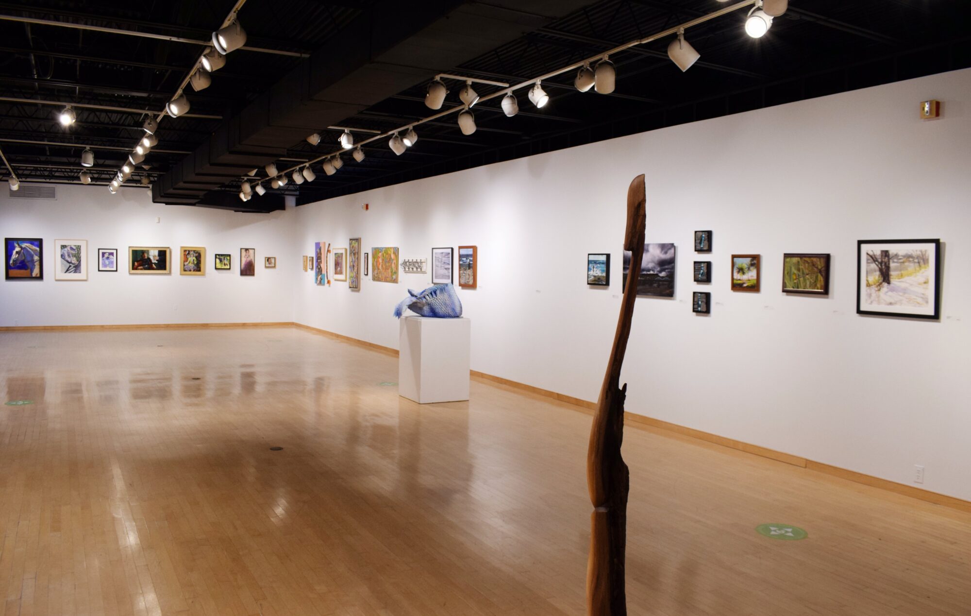 Art Howard County 2021 gallery installation
