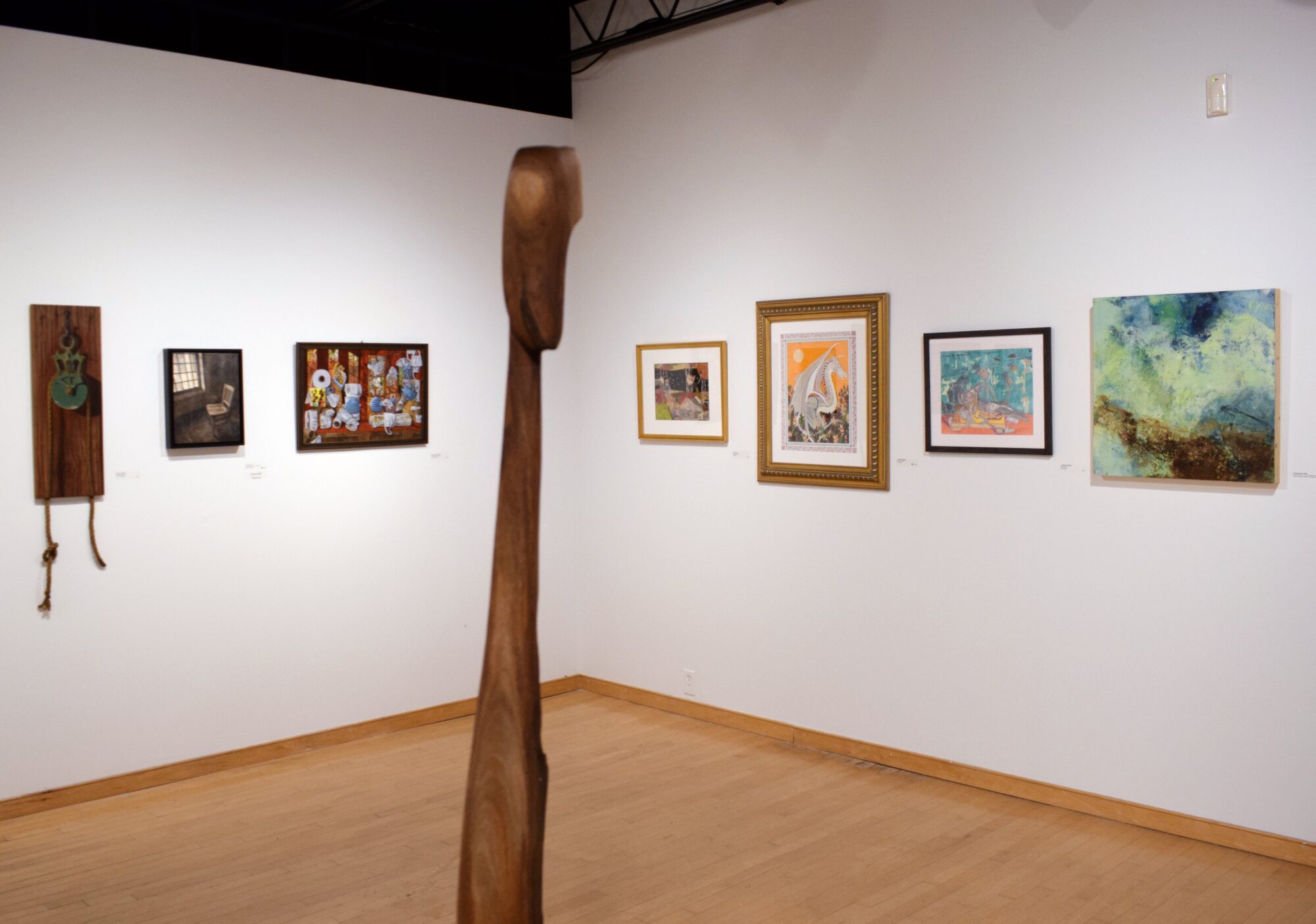 Art Howard County 2021 gallery installation