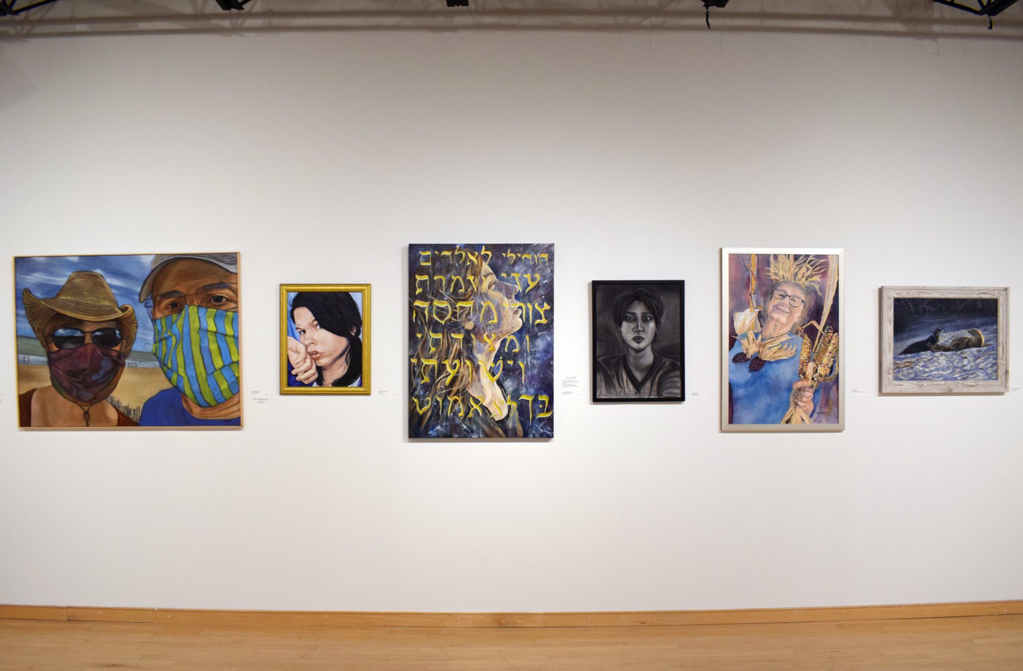 Art Howard County 2021 gallery installation