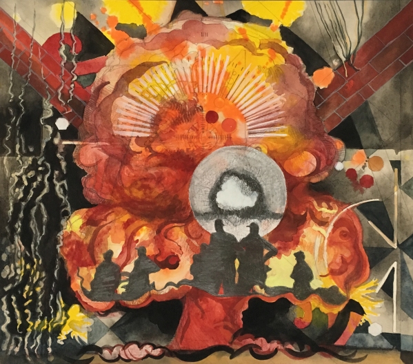 The Light Ekphrastic Artwork