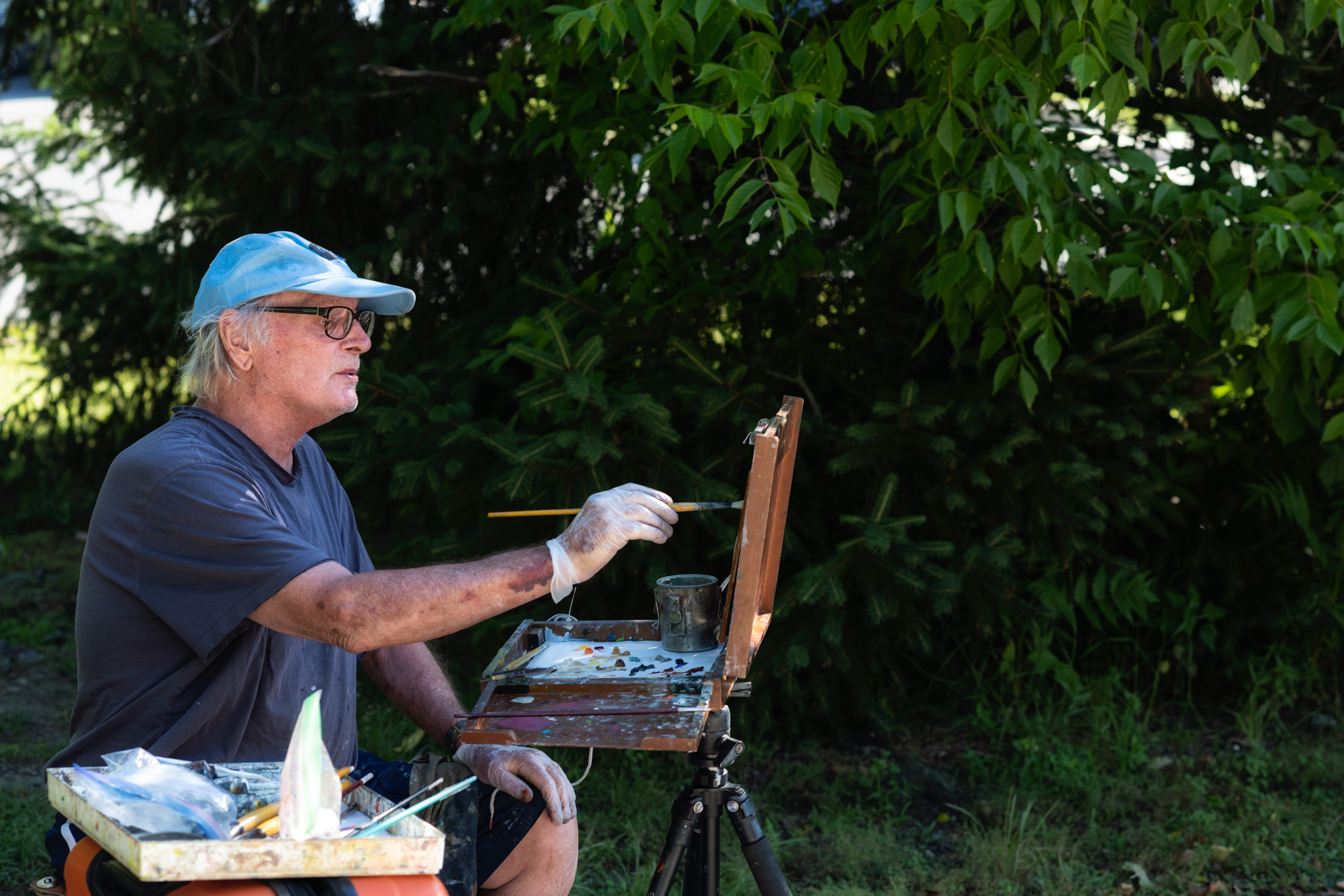 Paint It 2022 artists at work