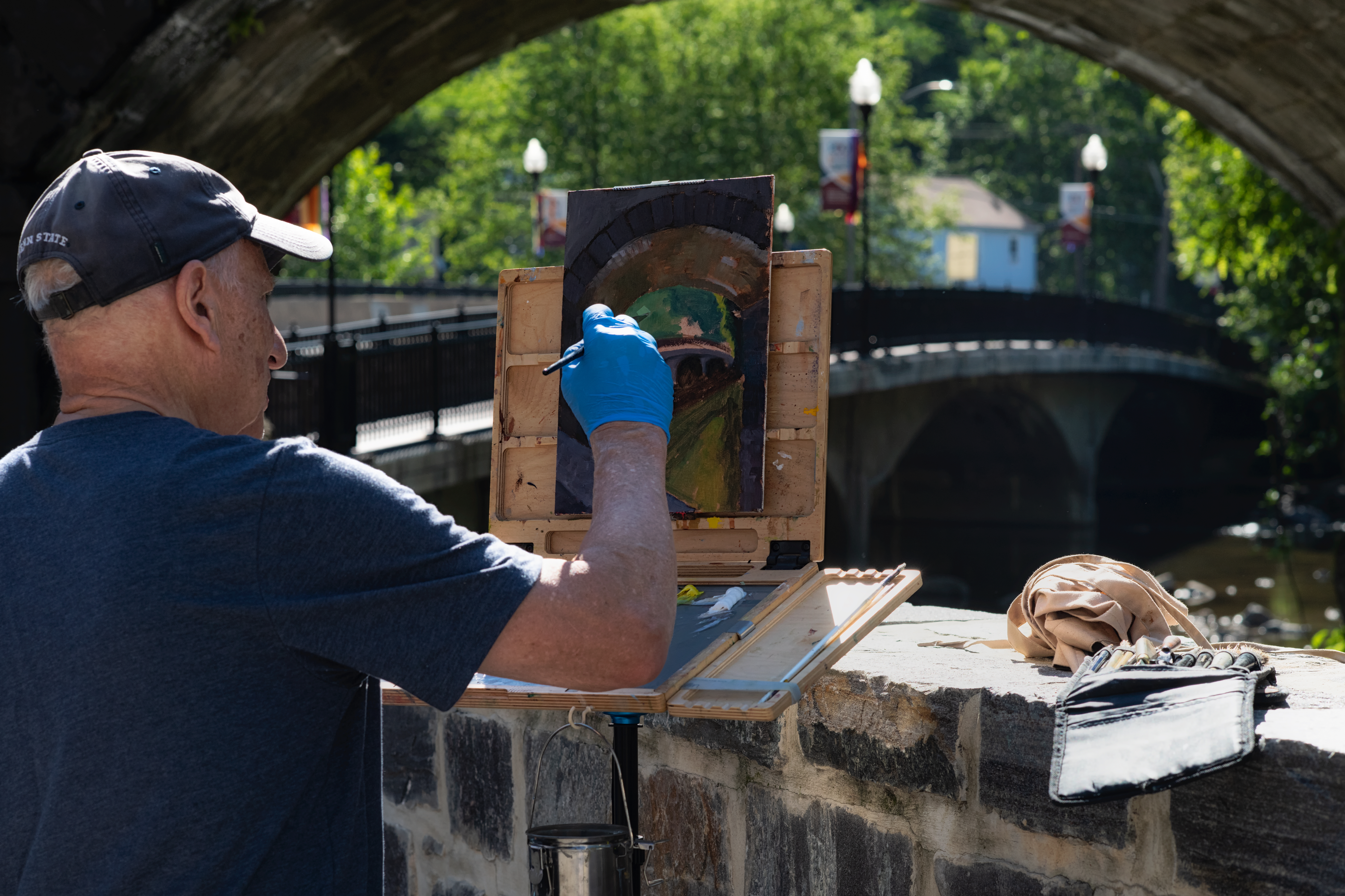 Paint It 2022 artists at work