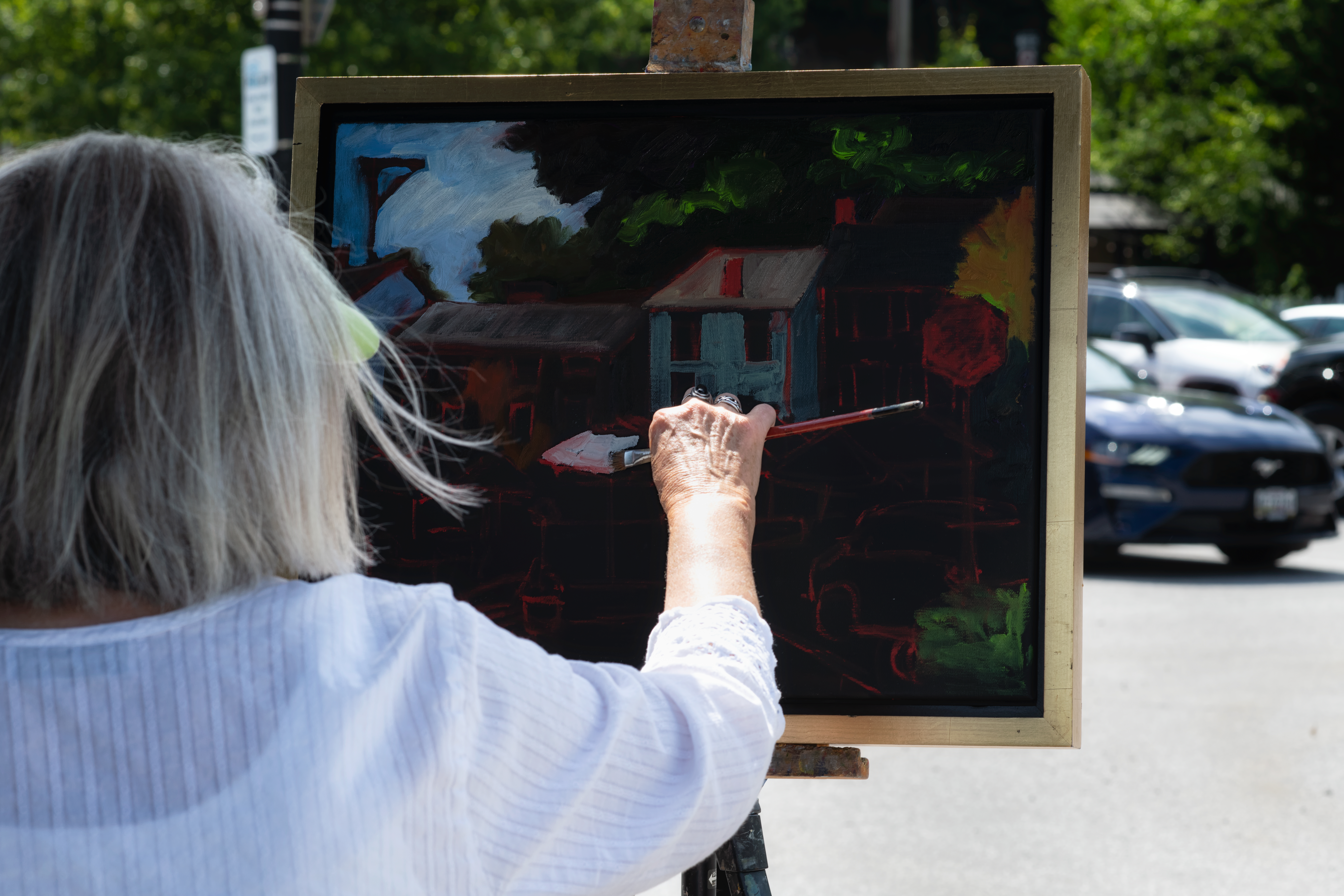 Paint It 2022 artists at work