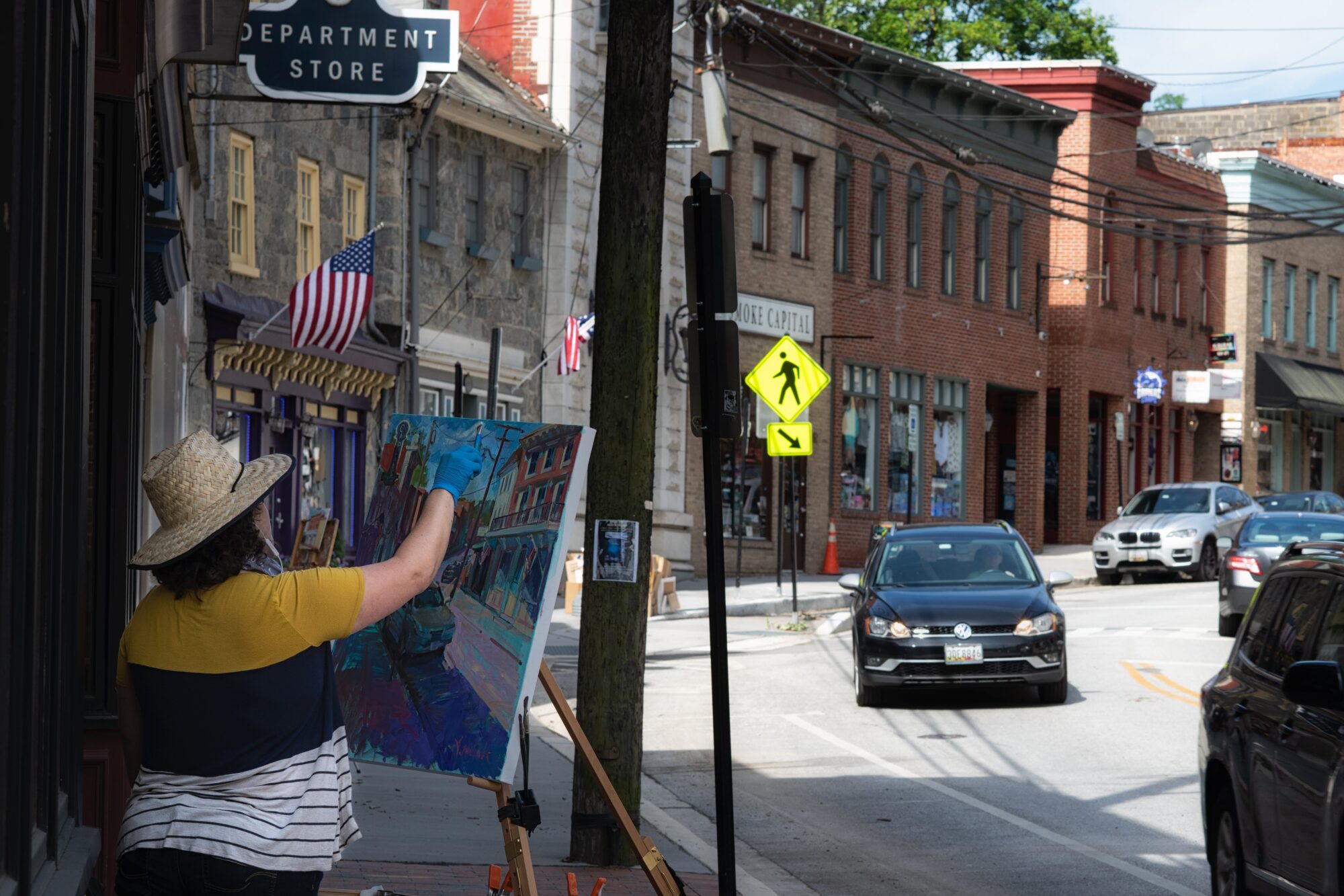 Paint It 2022 artists at work