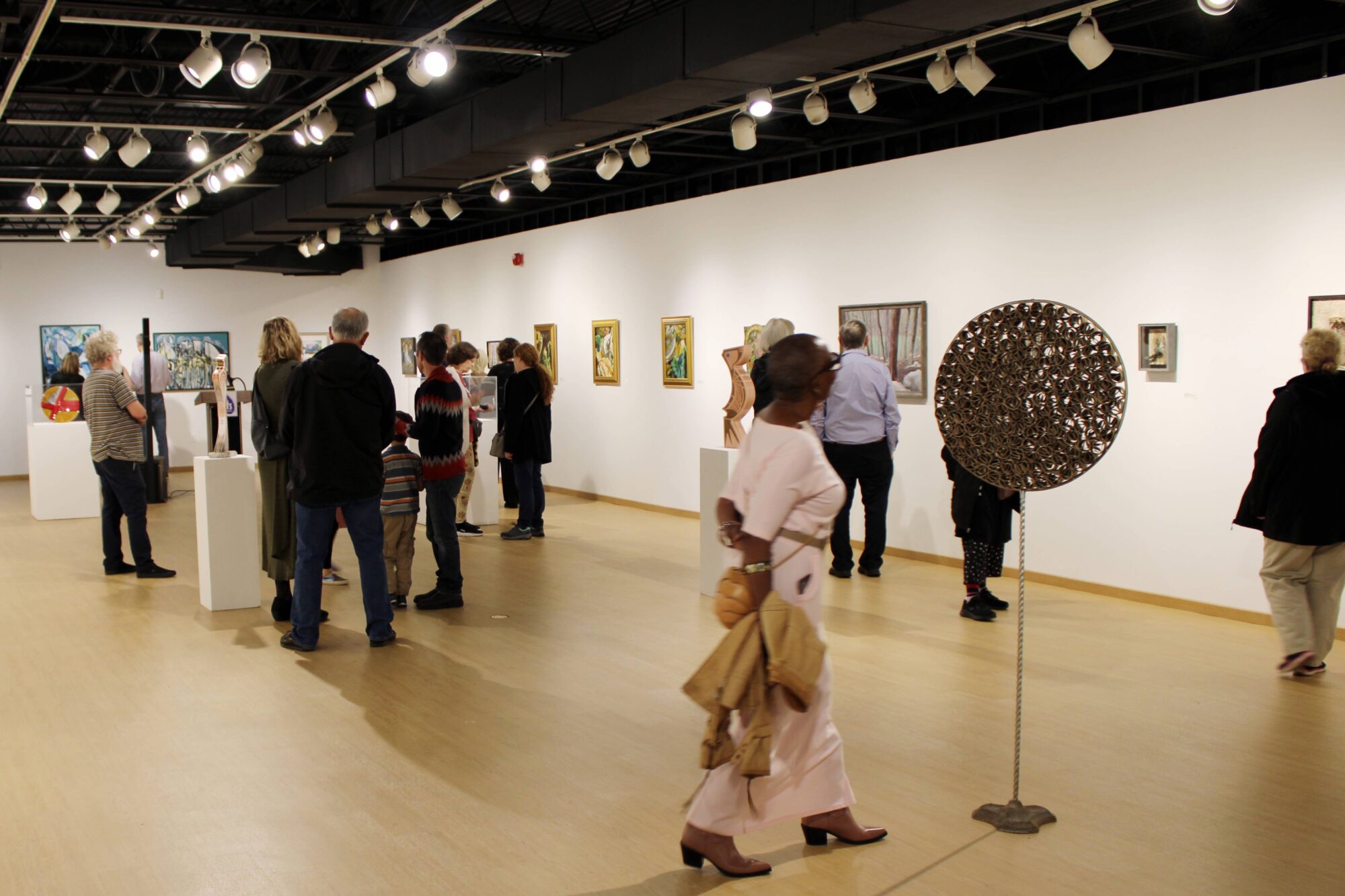 Art Howard County 2023 gallery installation