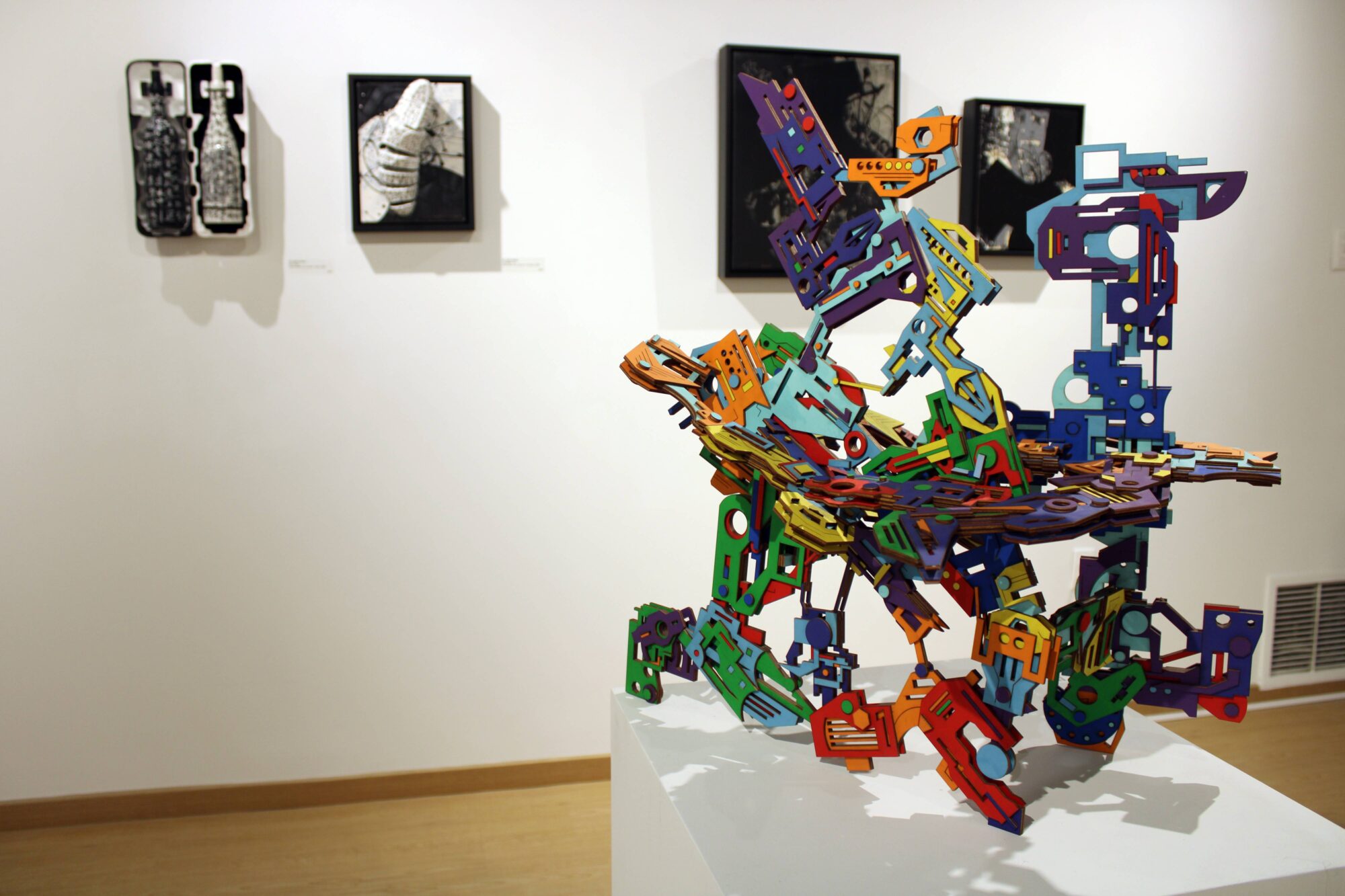 Unfolding Dualities gallery installation 2024
