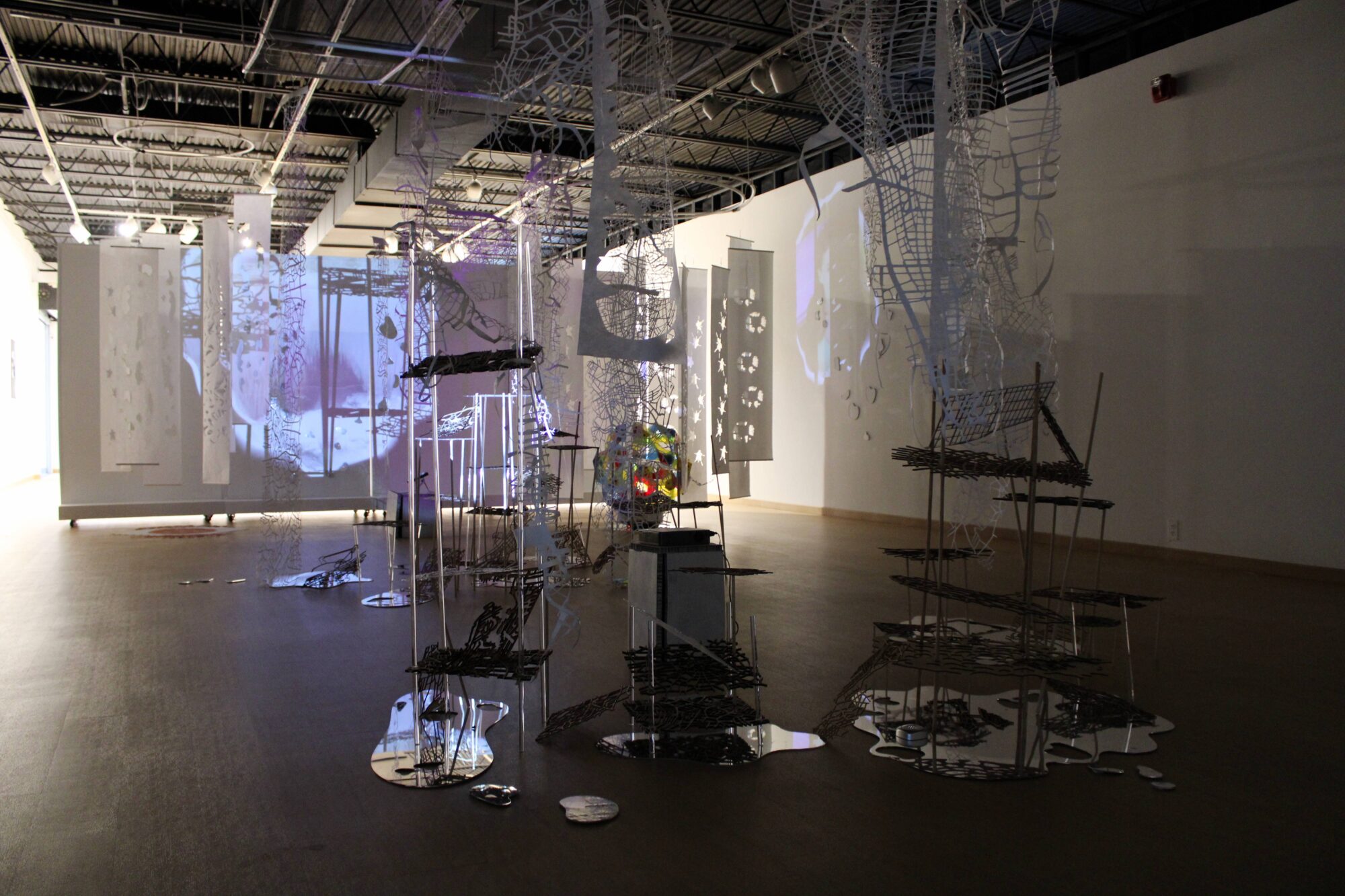 Connected Places 2024 gallery installation