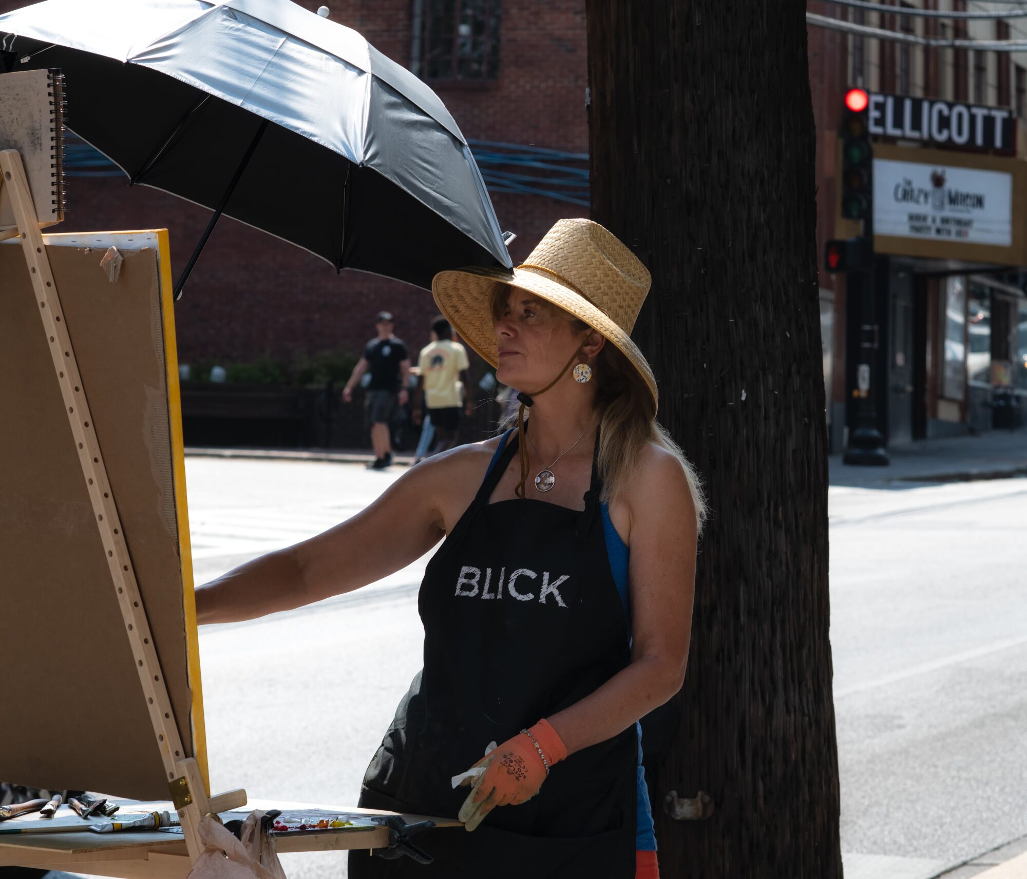 Paint It 2023 artists at work