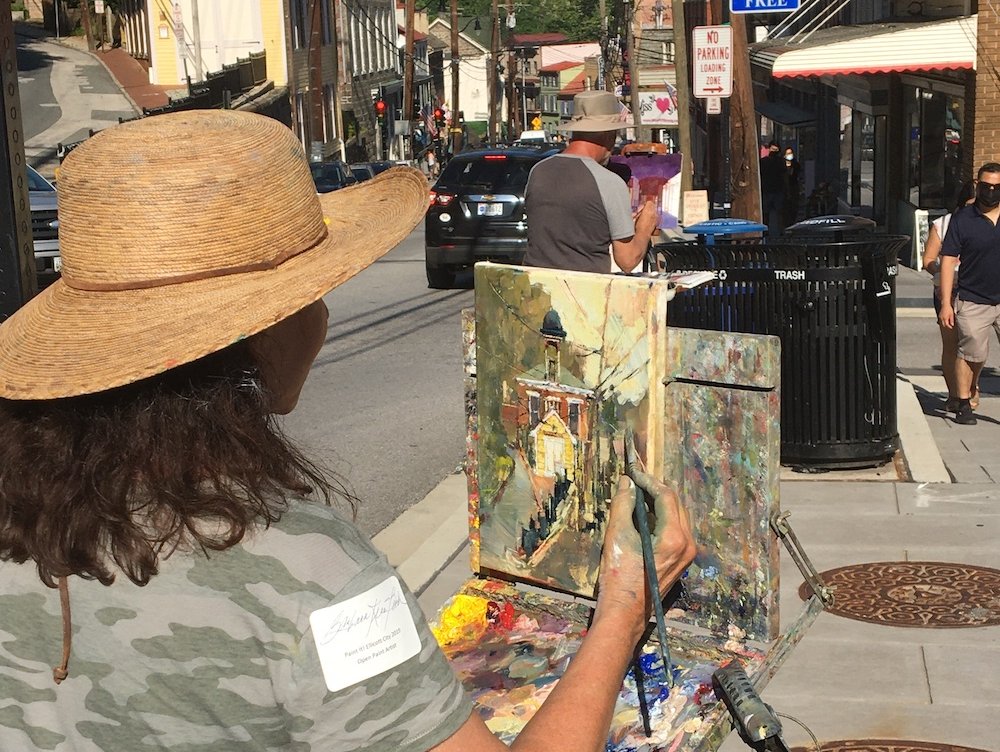 Paint It! 2021 artists in action