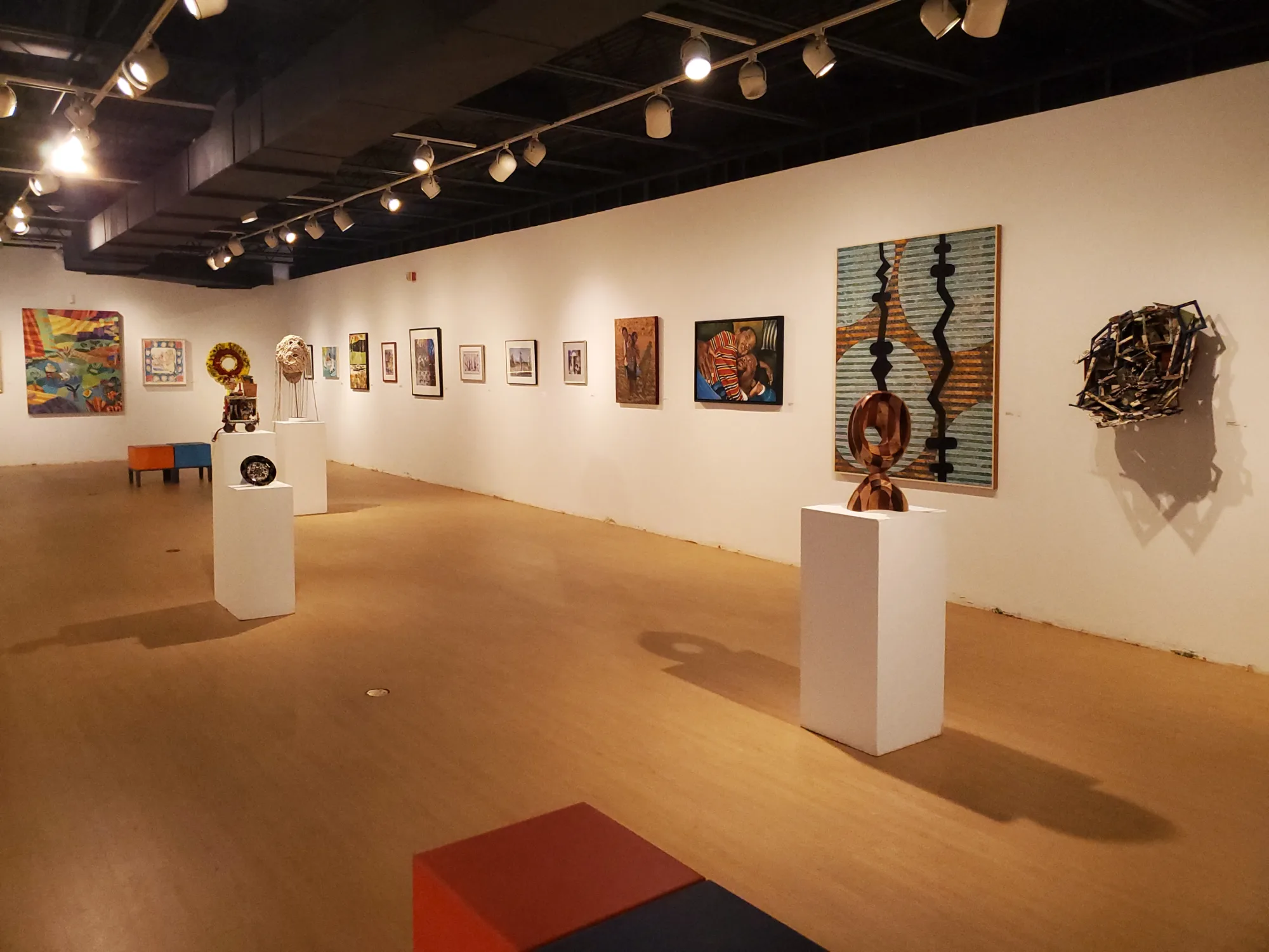 Photo of an art gallery